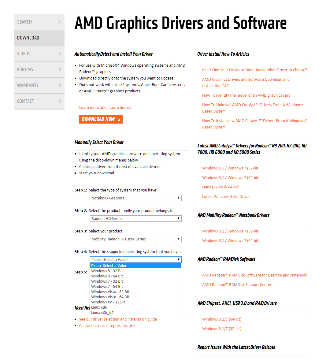 драйвер ati radeon hd 3650 windows 7